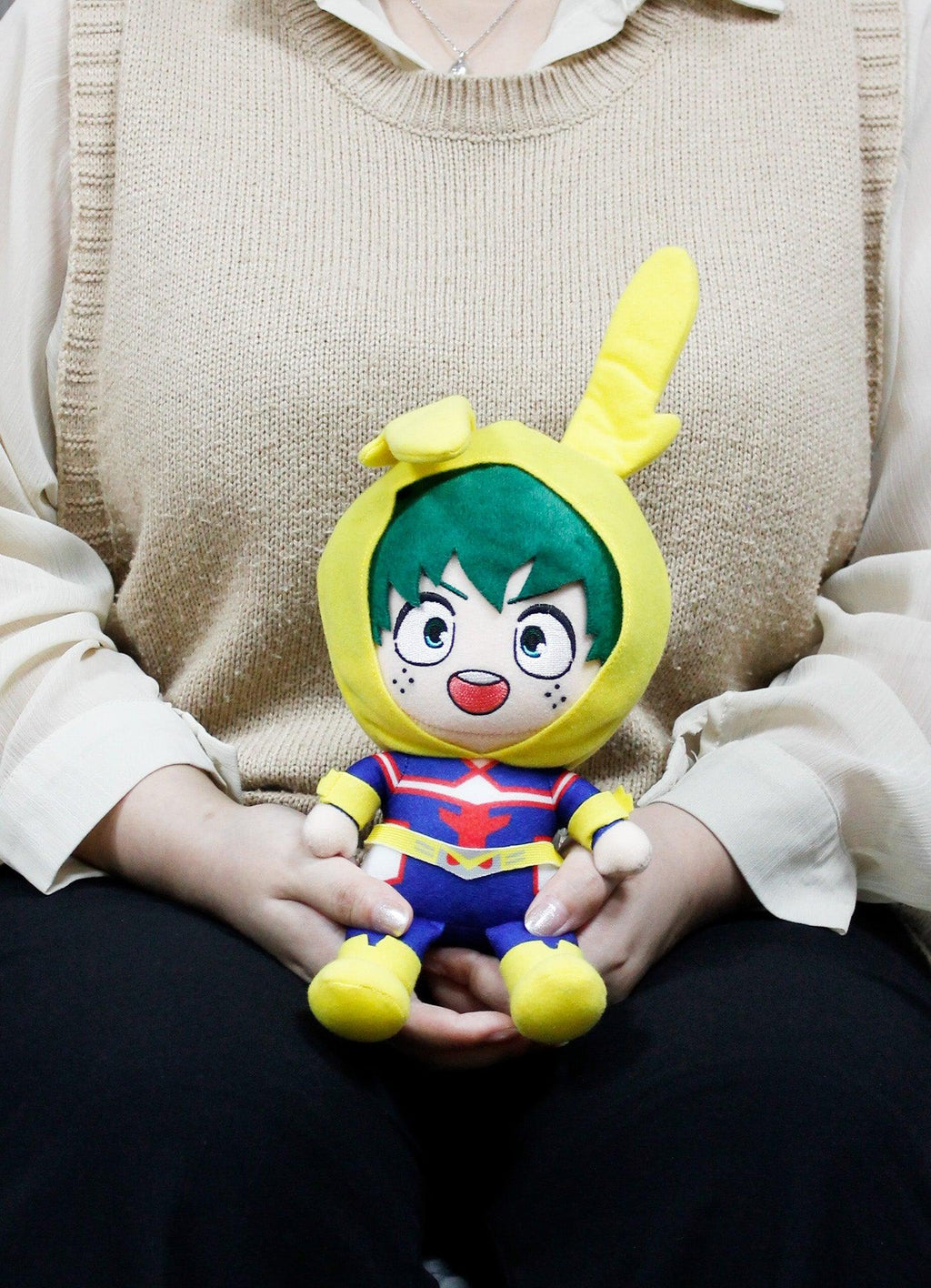 My Hero Academia - Izuku Midoriya "Deku" Child Sitting Plush 7"H - Great Eastern Entertainment