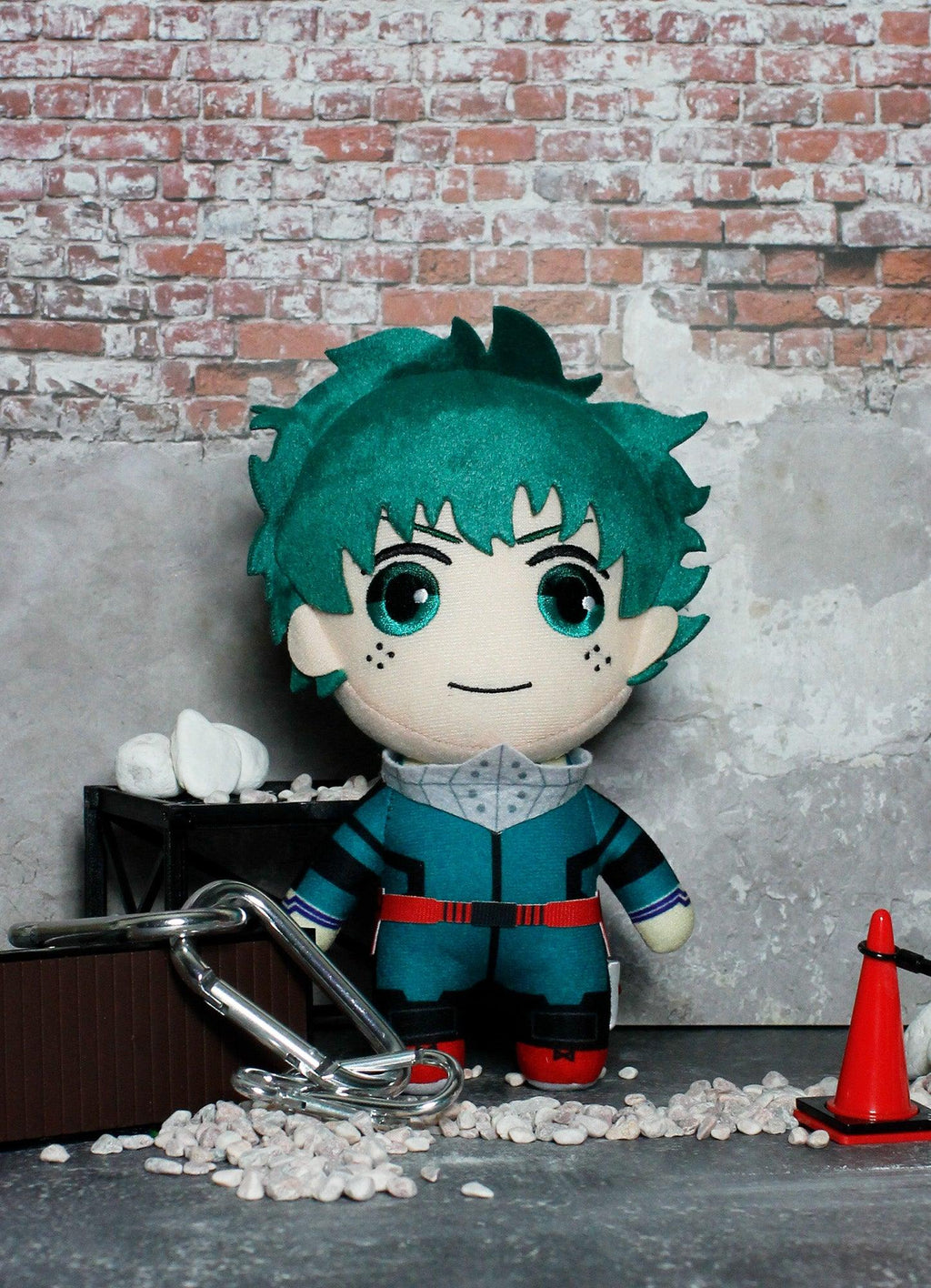My Hero Academia S2 - Izuku Midoriya "Deku" Hero Costume 2Ver Plush 8"H - Great Eastern Entertainment
