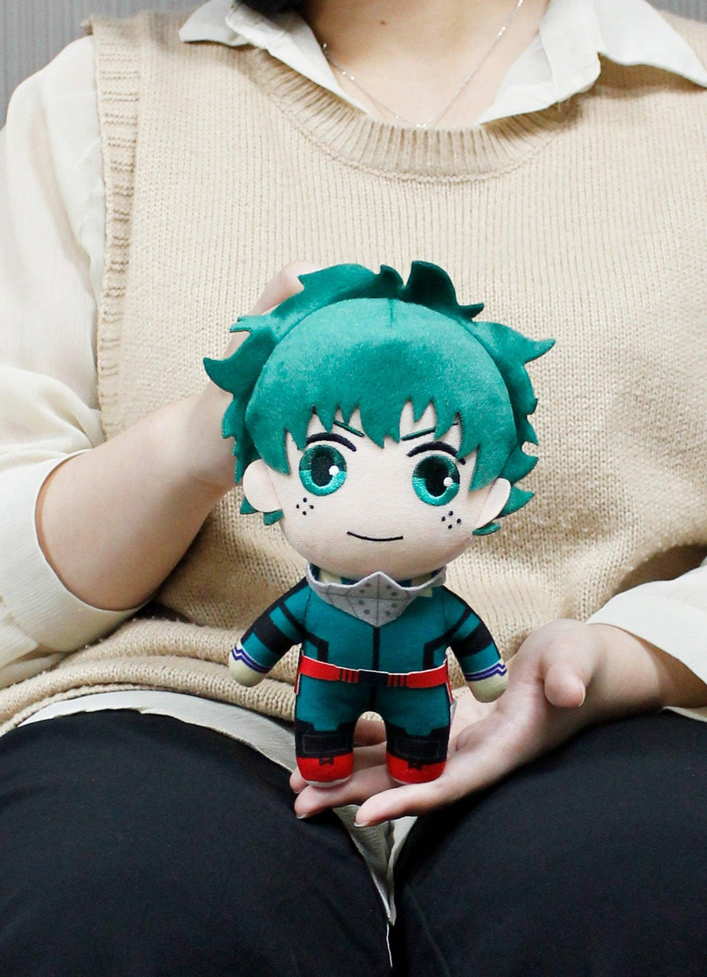 My Hero Academia S2 - Izuku Midoriya "Deku" Hero Costume 2Ver Plush 8"H - Great Eastern Entertainment