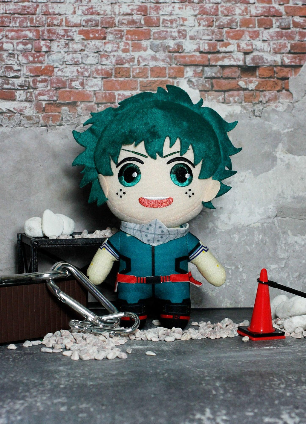 My Hero Academia - Izuku Midoriya "Deku" Hero Costume Gamma Plush 8"H - Great Eastern Entertainment