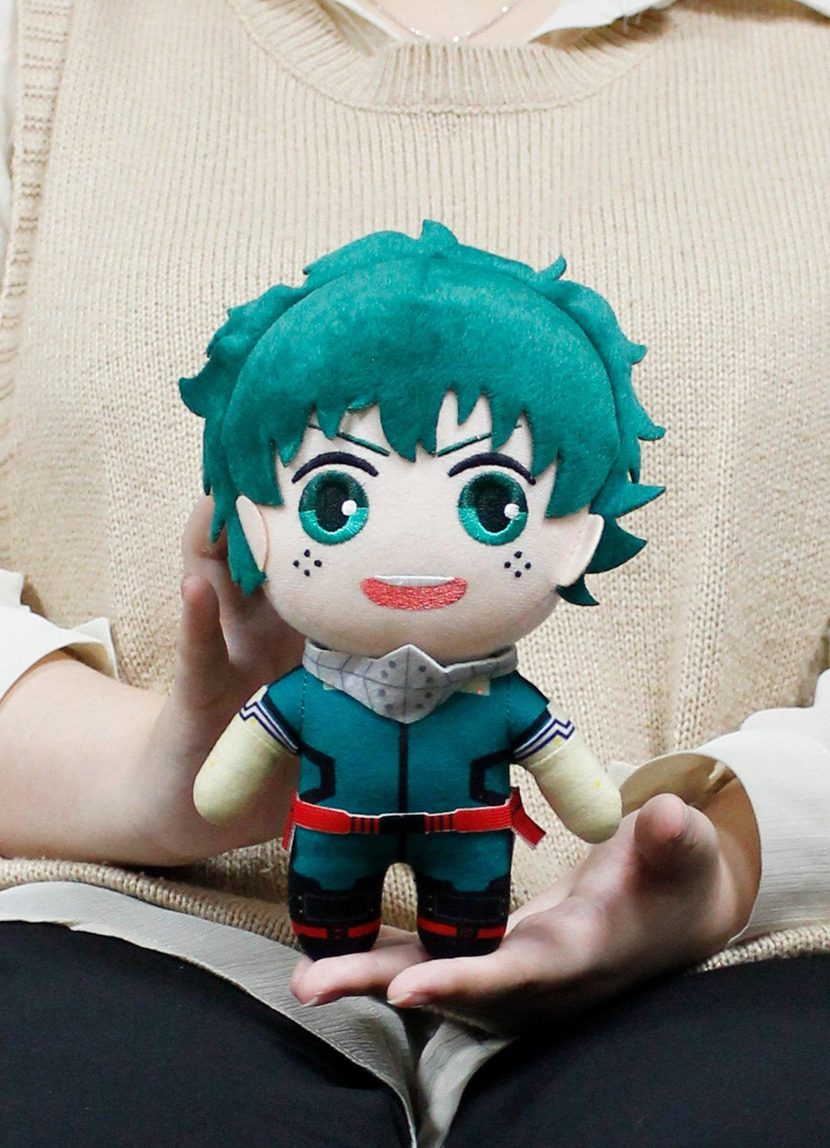 My Hero Academia - Izuku Midoriya "Deku" Hero Costume Gamma Plush 8"H - Great Eastern Entertainment