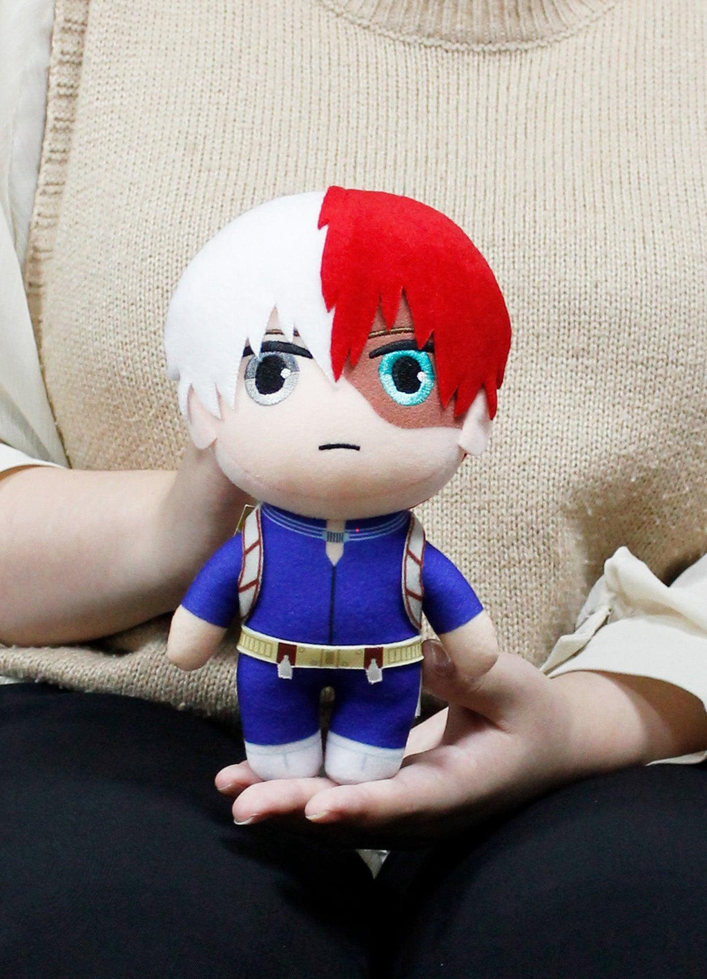 My Hero Academia - S2 Shoto Todoroki Hero Costume Plush 8"H - Great Eastern Entertainment