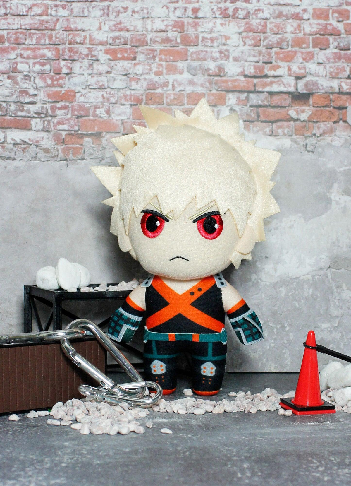 My Hero Academia S2 - Katsuki Bakugo Hero Costume Plush 8"H - Great Eastern Entertainment