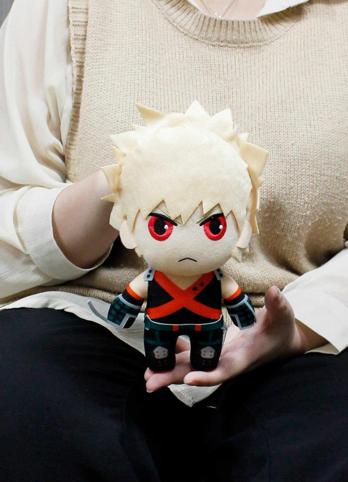My Hero Academia S2 - Katsuki Bakugo Hero Costume Plush 8"H - Great Eastern Entertainment