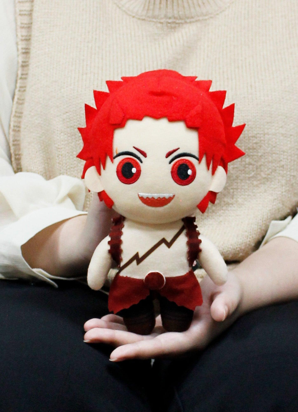 My Hero Academia S2 - Eijiro Kirishima Hero Costume Plush 8"H - Great Eastern Entertainment