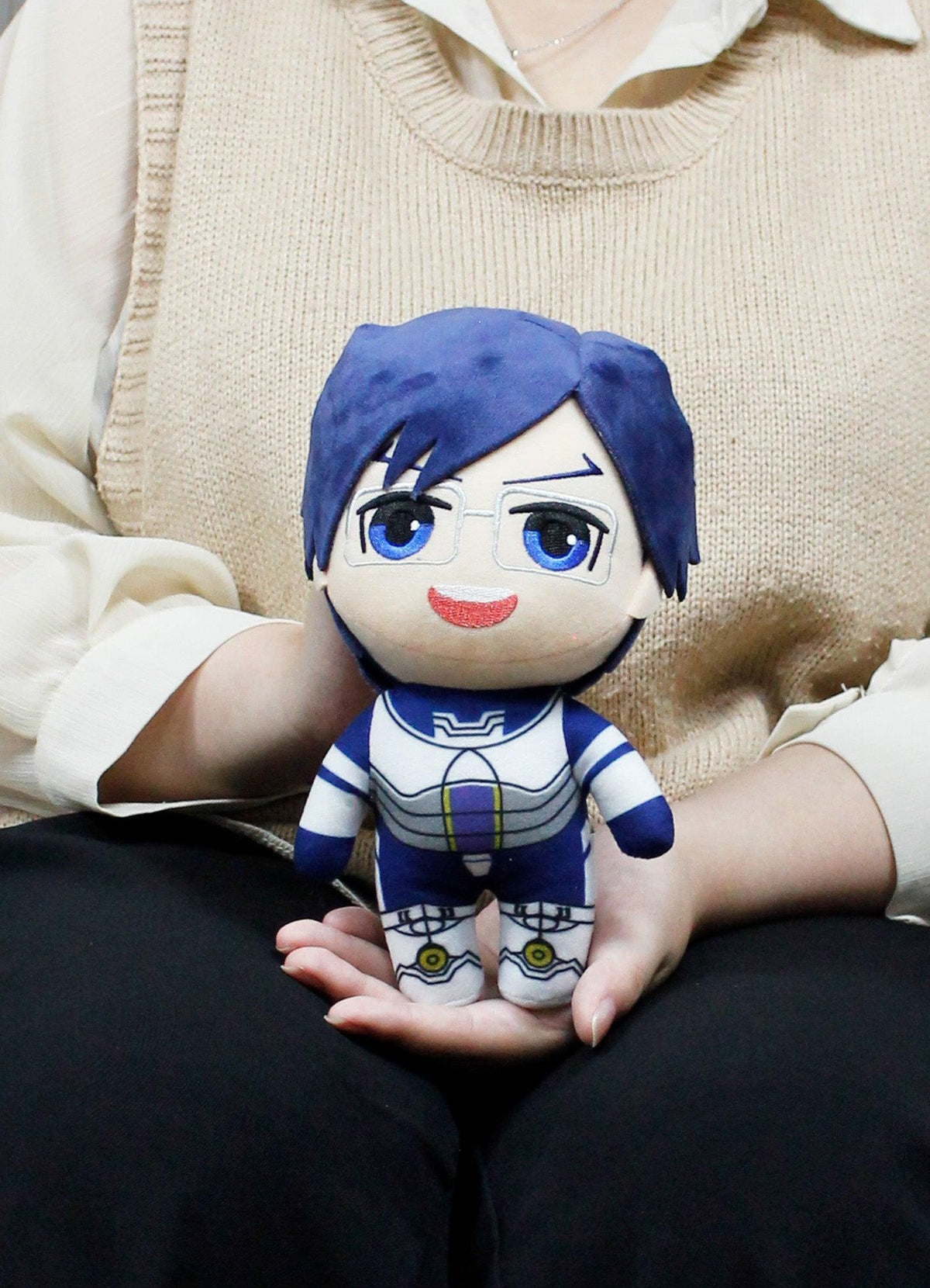 My Hero Academia S2 - Iida Hero Costume Plush 8"H - Great Eastern Entertainment