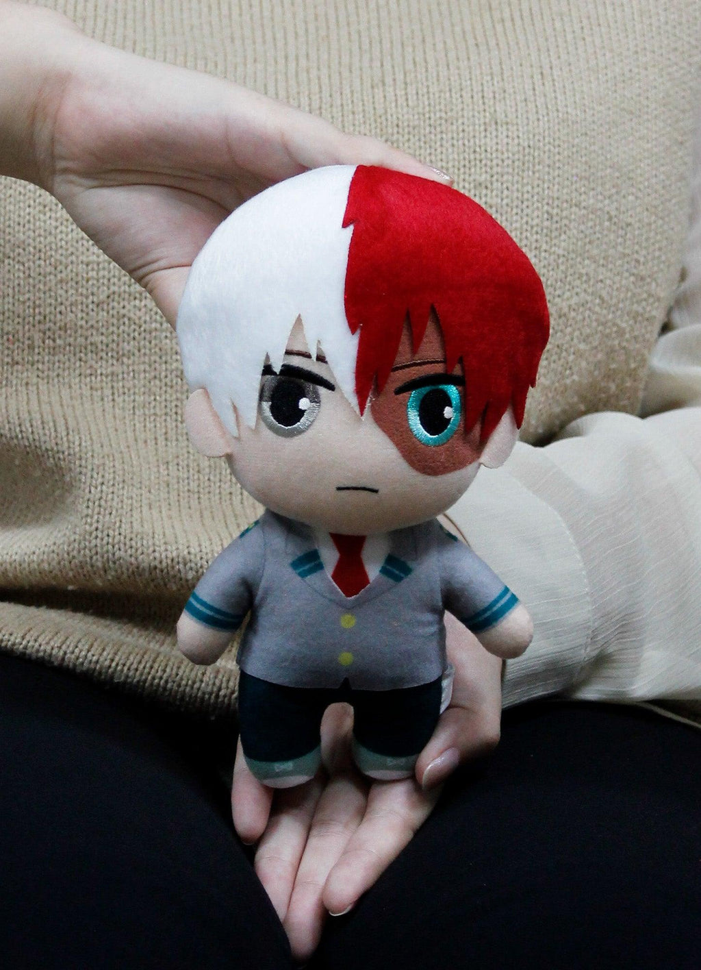 My Hero Academia S2 - Shoto Todoroki Seifuku Plush 8"H - Great Eastern Entertainment