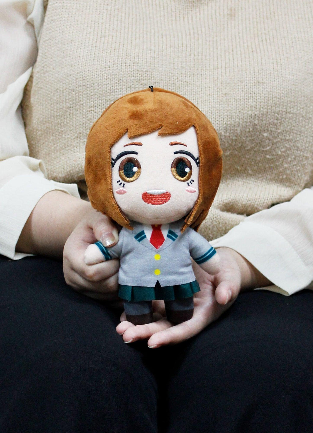 My Hero Academia S2 - Ochako Uraraka Seifuku Plush 8"H - Great Eastern Entertainment