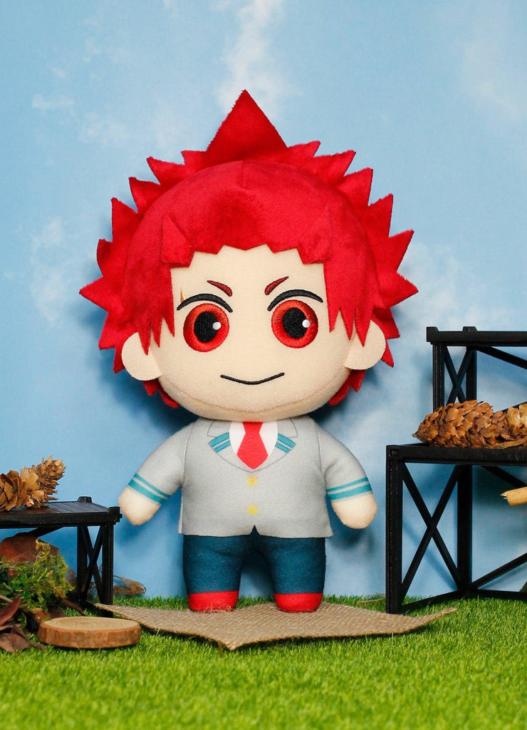 My Hero Academia S2 - Eijiro Kirishima Seifuku Plush 8"H - Great Eastern Entertainment