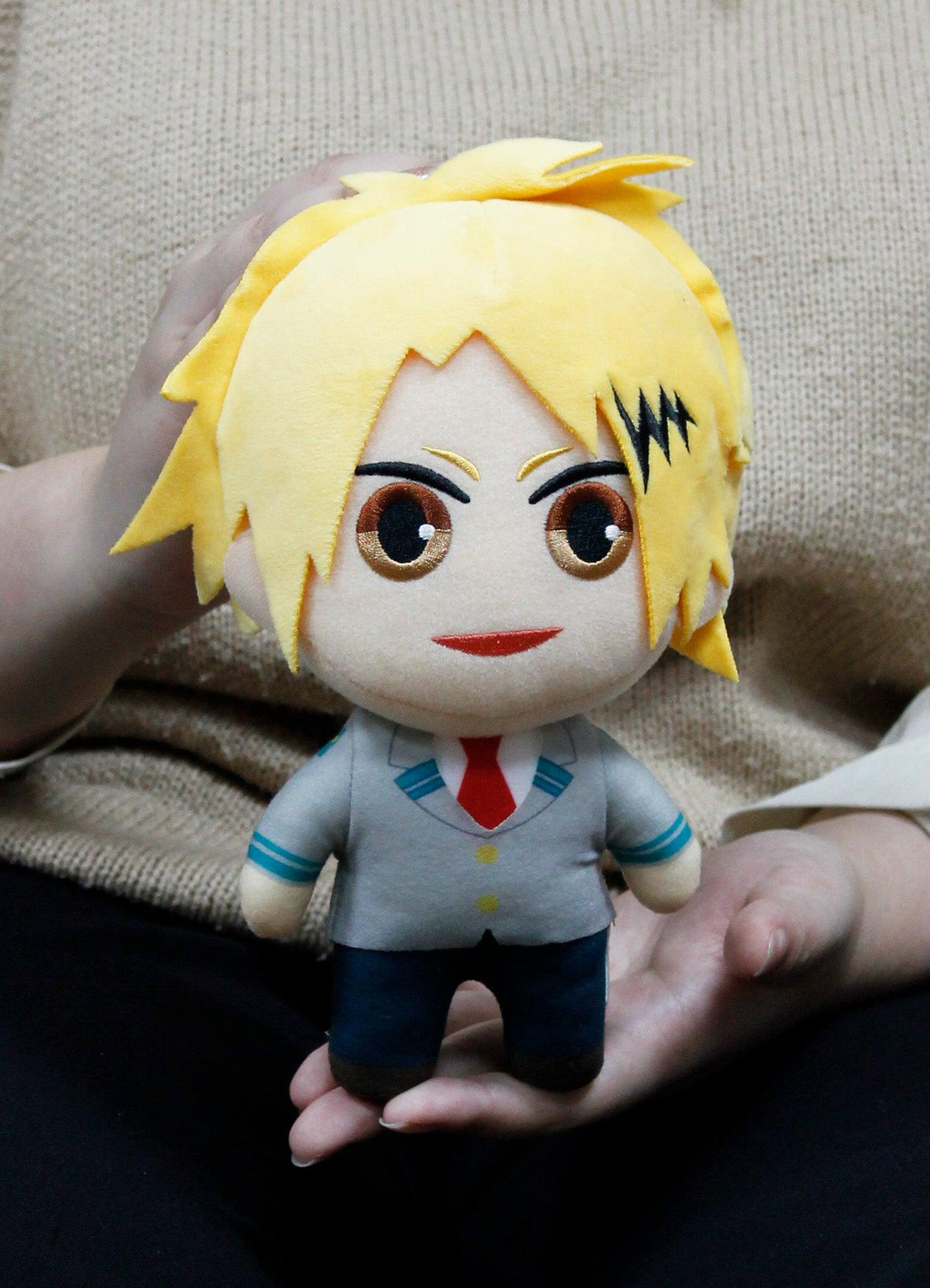 My Hero Academia S2 - Kaminari Seifuku Plush 8"H - Great Eastern Entertainment