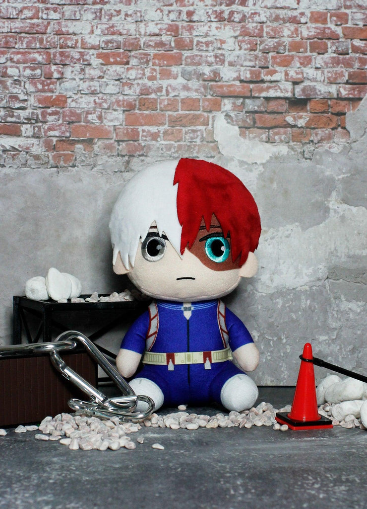 My Hero Academia S2 - Shoto Todoroki Hero Costume Sitting Plush 7"H - Great Eastern Entertainment