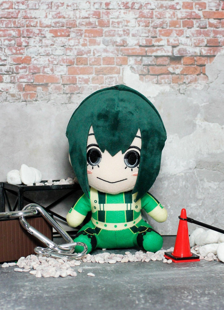 My Hero Academia S2 - Tsuyu Asui Hero Costume Sitting Plush 7"H - Great Eastern Entertainment