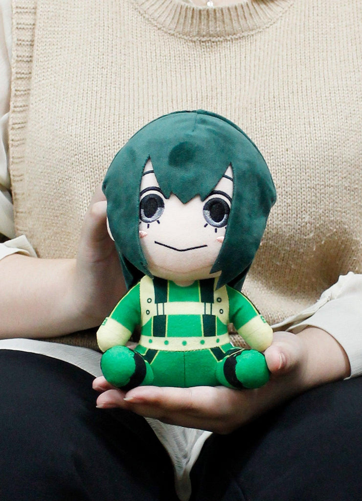 My Hero Academia S2 - Tsuyu Asui Hero Costume Sitting Plush 7"H - Great Eastern Entertainment