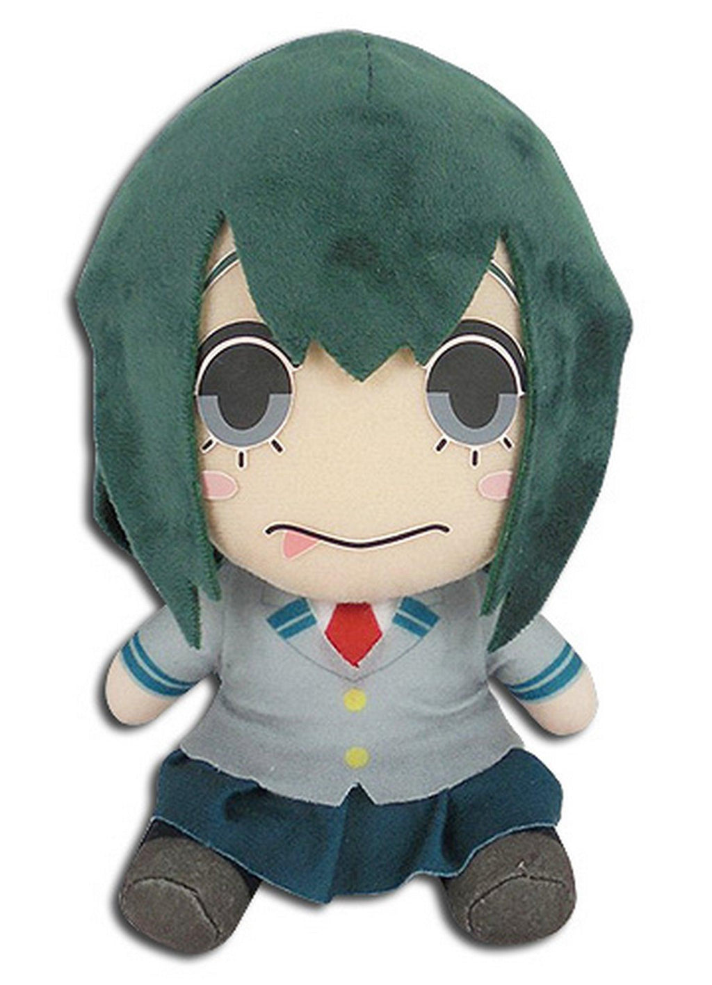 My Hero Academia S2 - Tsuyu Asui Seifuku Sitting Plush 7"H