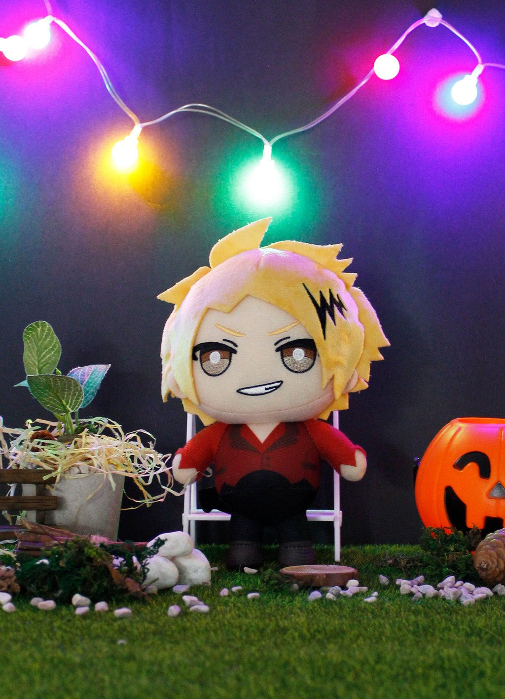 My Hero Academia S2 - Halloween Denki Kaminari Plush 8"H - Great Eastern Entertainment