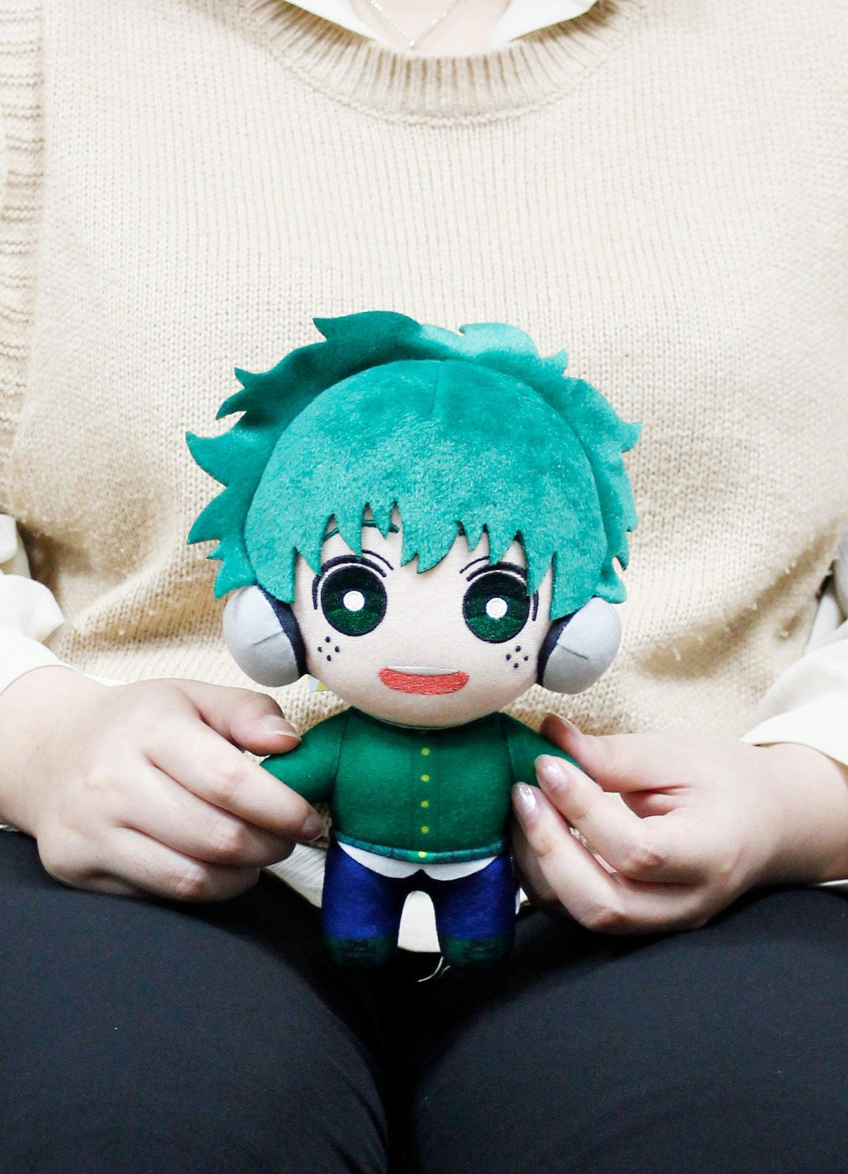 My Hero Academia S2 - Izuku Midoriya "Deku" Snow Outfits Plush 8"H - Great Eastern Entertainment