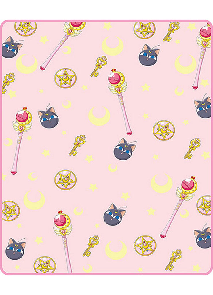 Sailor Moon - Pattern Sublimation Throw Blanket