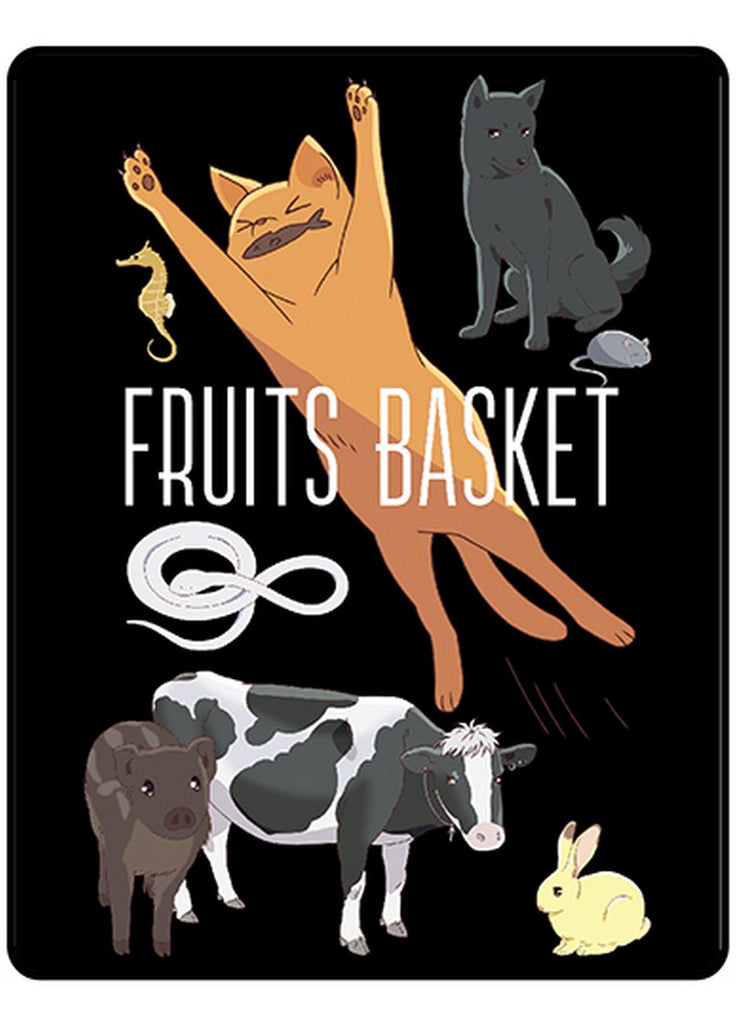 Fruits Basket - Animals Throw Blanket - Great Eastern Entertainment