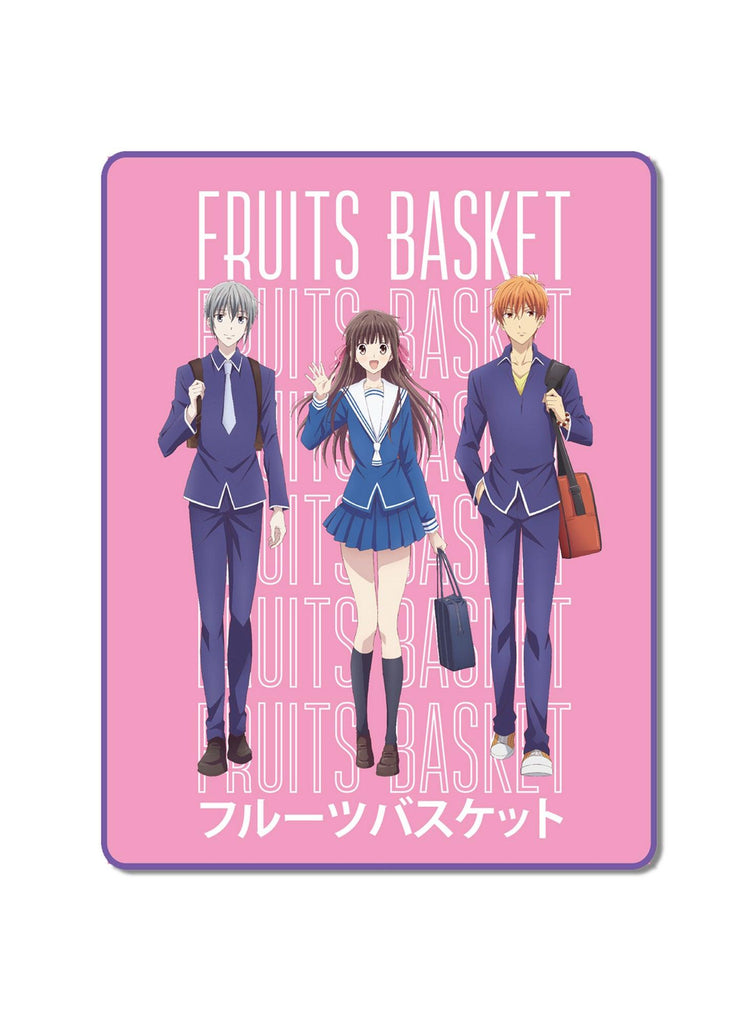 Fruits Basket - Group Sublimation Throw Blanket - Great Eastern Entertainment