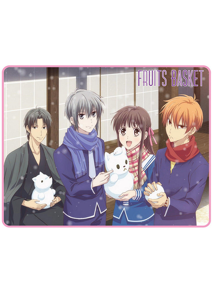 Fruits Basket - Winter Fun Throw Blanket - Great Eastern Entertainment