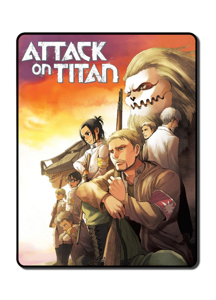 Attack On Titan Manga - Eldian Group Throw Blanket