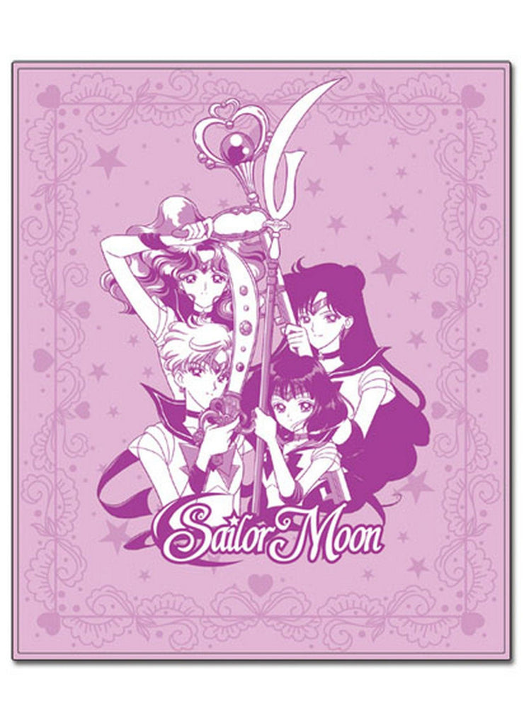 Sailor Moon Star- Sailor Outer Throw Blanket