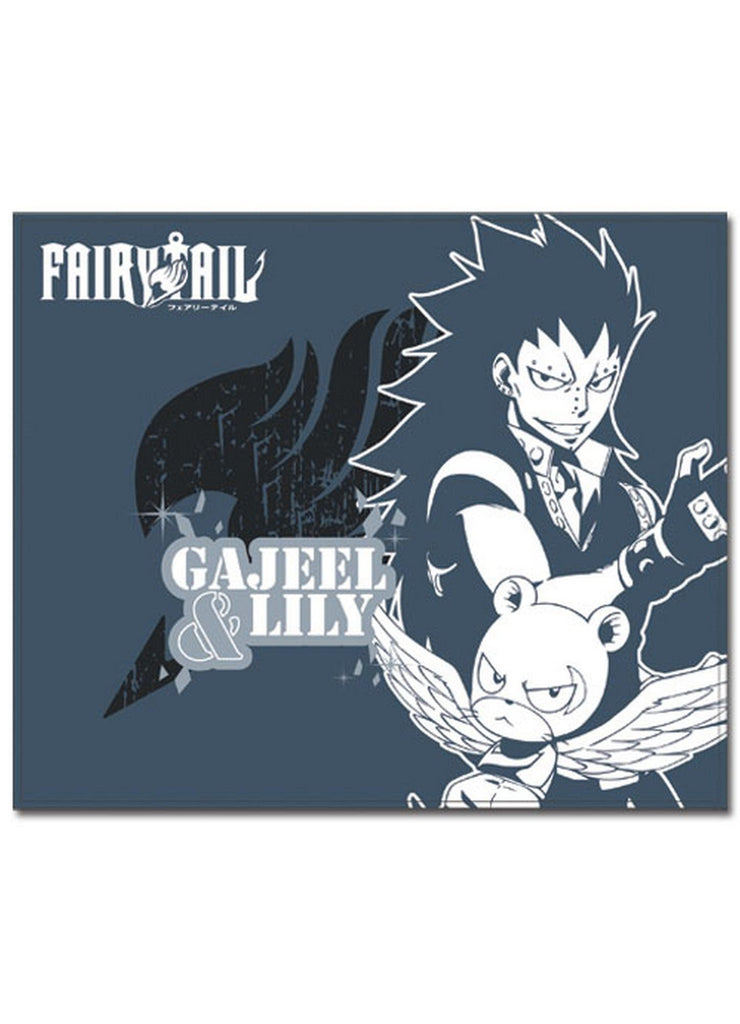 Fairy Tail S4 - Gajeel Redfox & Panther Lily Throw Blanket - Great Eastern Entertainment