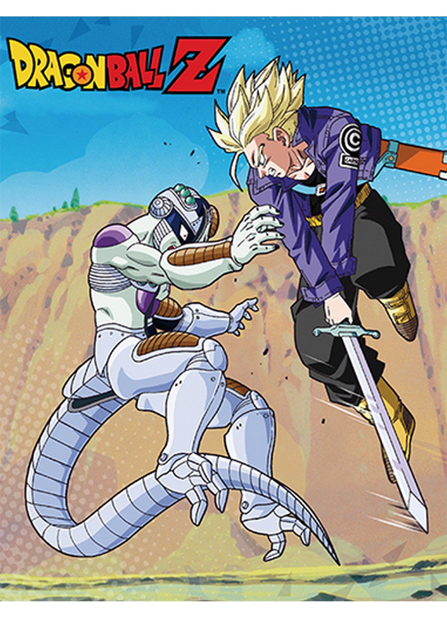 Dragon Ball Z Mechafrieza Trunks Throw Blanket 46