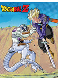 Dragon Ball Z - Mechafrieza & Trunks Throw Blanket 46"W x 60"H
