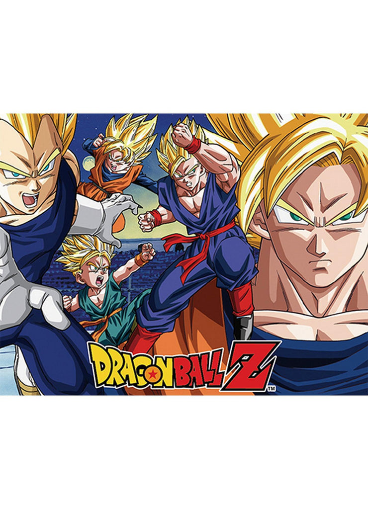 Dragon Ball Z - Group Sublimation Throw Blanket - Great Eastern Entertainment