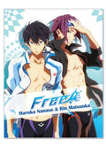 Free! - Haruka Nanase, & Rin Matsuoka Sublimation Throw Blanket