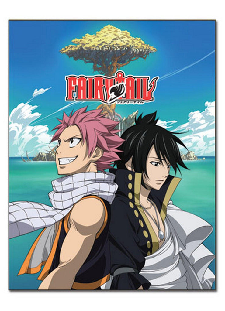 Fairy Tail - Natsu Dragneel & Zeref Sublimation Throw Blanket - Great Eastern Entertainment