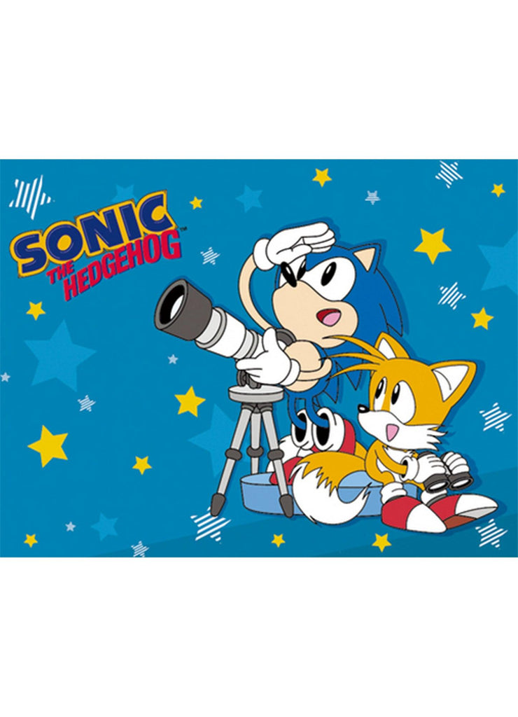 Sonic The Hedgehog- Sonic & Tails Sublimation Throw Blanket