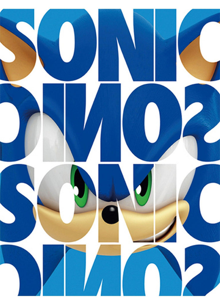 Sonic The Hedgehog - Garden Group Sublimation Throw Blanket 46"W x 60"H