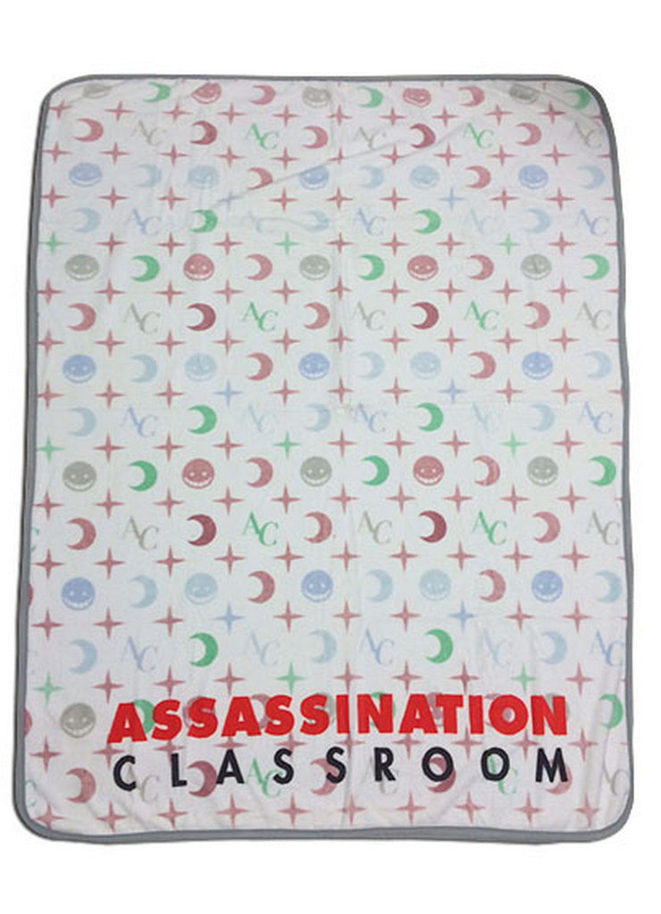 Assassination Classroom - Anime Monogram Throw Blanket - Great Eastern Entertainment