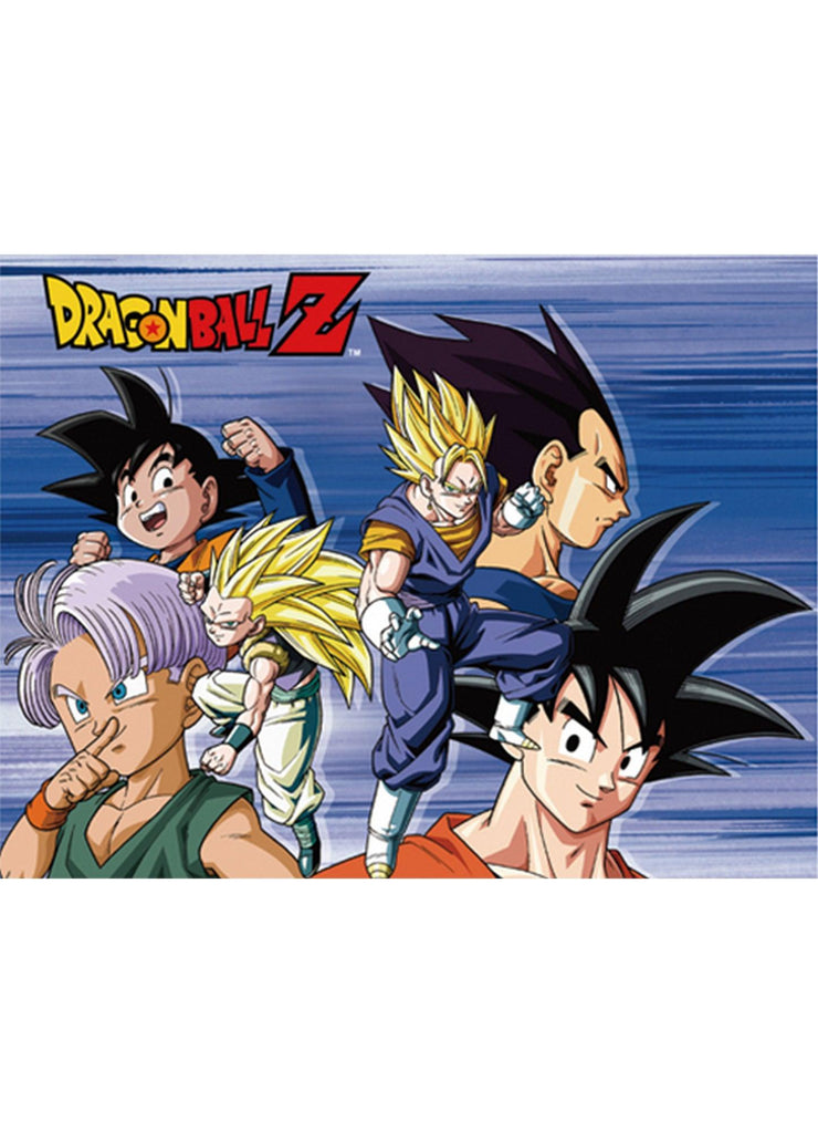 Dragon Ball Z - Group 6 Sublimation Throw Blanket - Great Eastern Entertainment