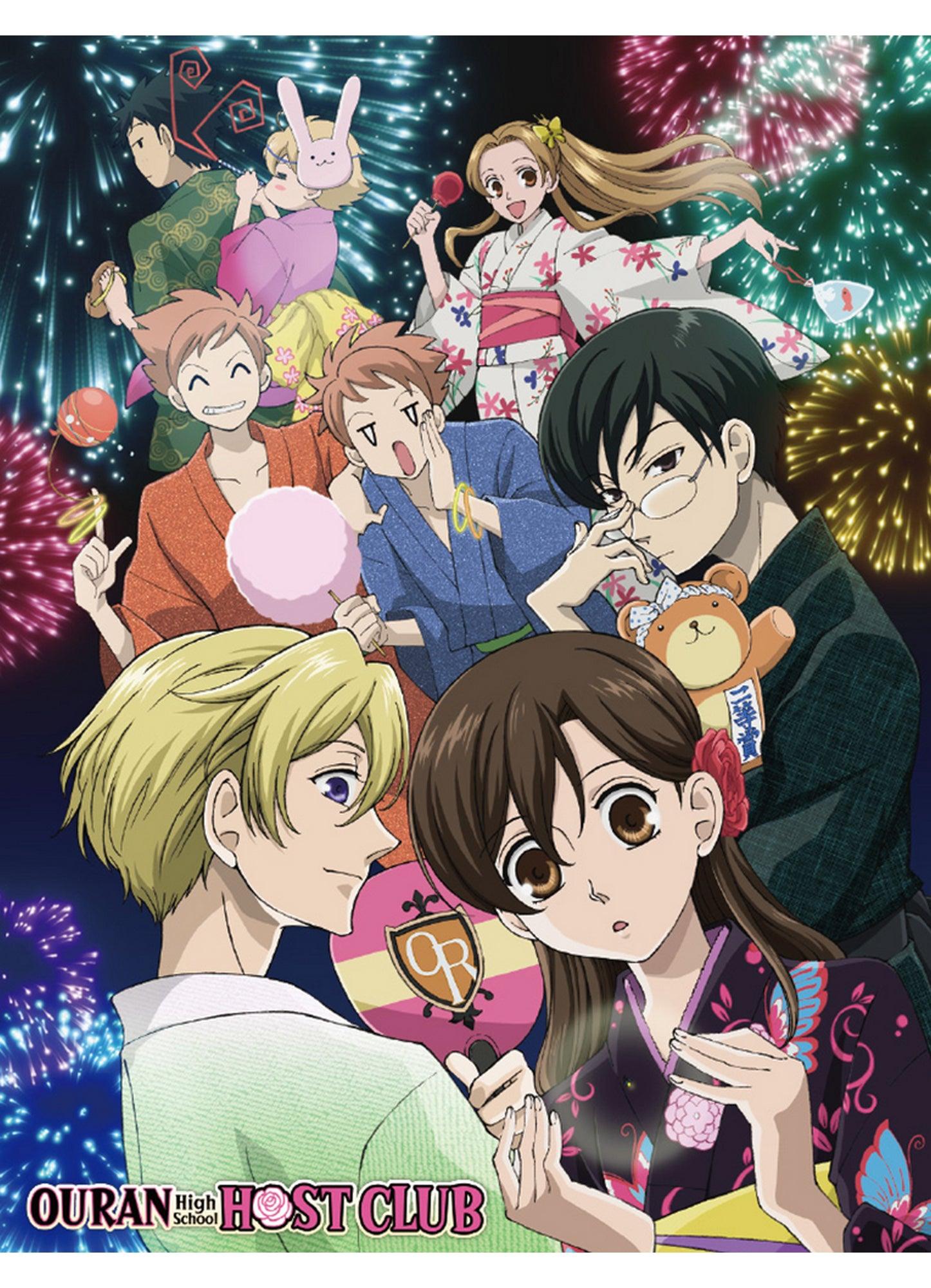 Ouran High School Host Club- Festival Sublimation Throw Blanket