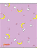 Sailor Moon - Pink With Rabbit Throw Blanket