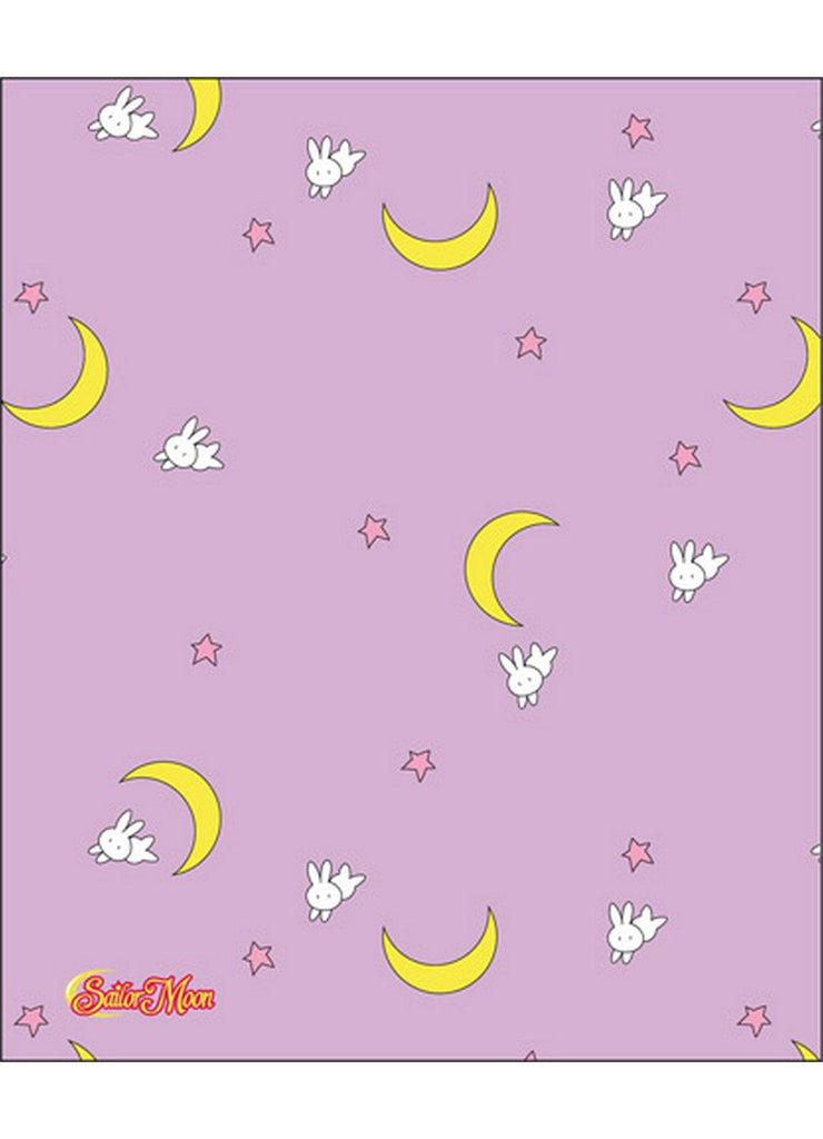 Sailor Moon - Pink With Rabbit Throw Blanket