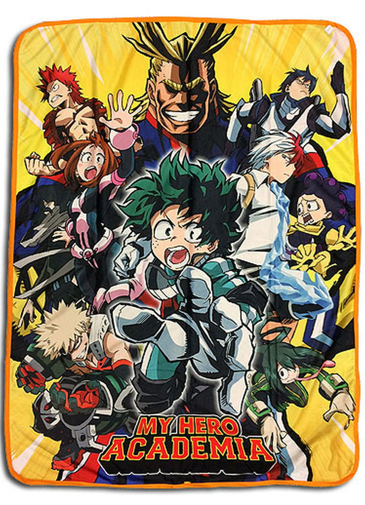 My Hero Academia - Big Group Sublimation Throw Blanket - Great Eastern Entertainment