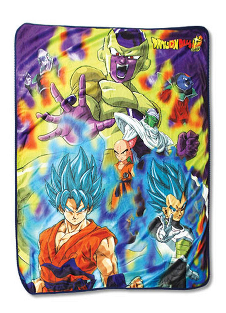Dragon Ball Super - Group 3 Sublimation Throw Blanket - Great Eastern Entertainment