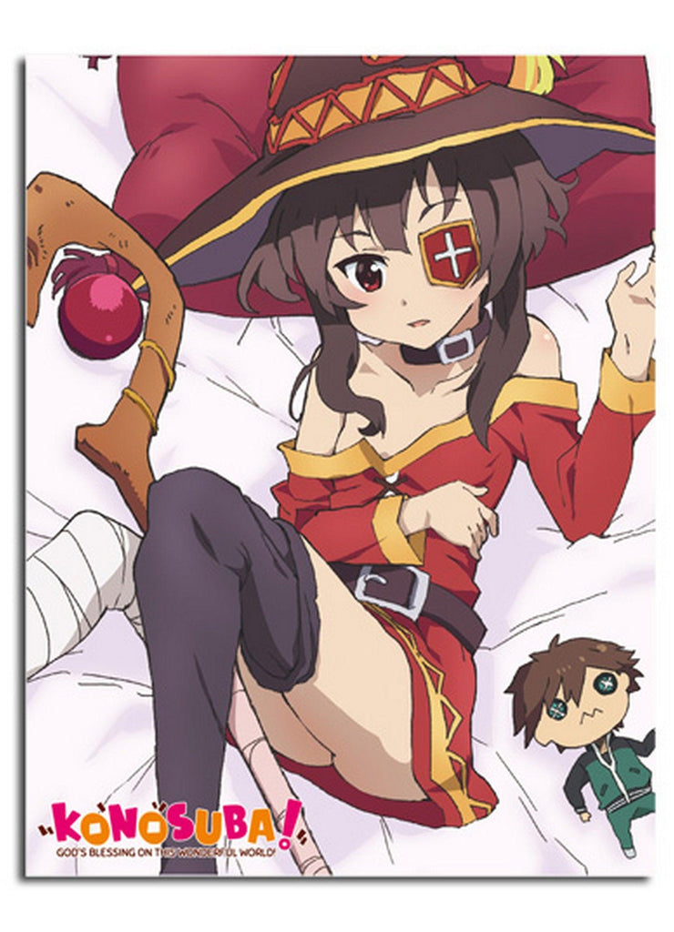 Konosuba - Megumin & Kazuma Sublimation Throw Blanket - Great Eastern Entertainment