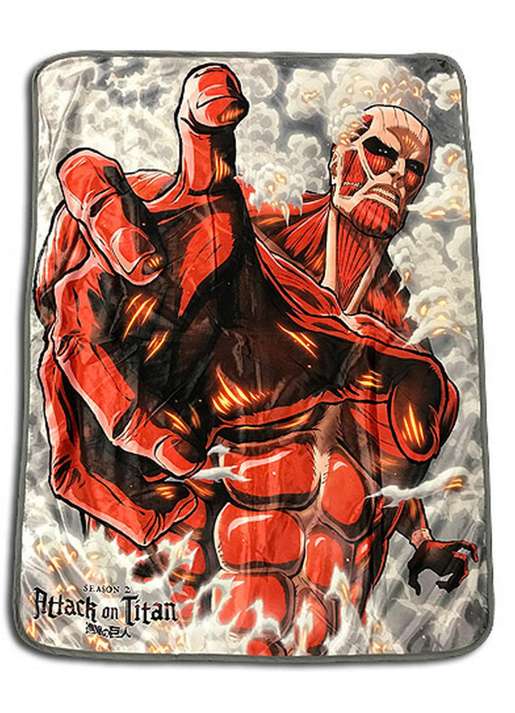 Attack on Titan Season 2 - Titan Sublimation Throw Blanket - Great Eastern Entertainment