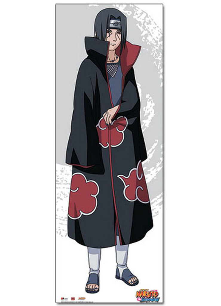 Naruto Shippuden - Itachi Uchiha Over Size Wall Scroll-24'X66' - Great Eastern Entertainment