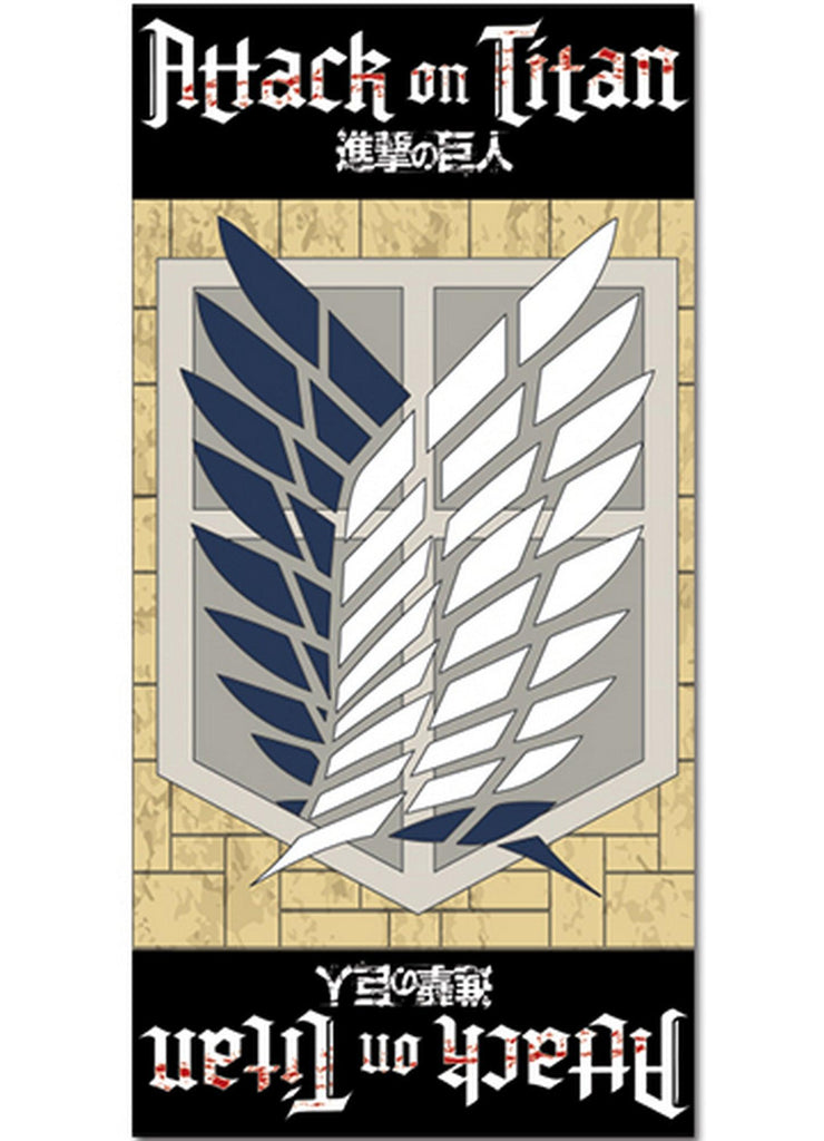 Attack on Titan - Survey Corps Towel - Great Eastern Entertainment