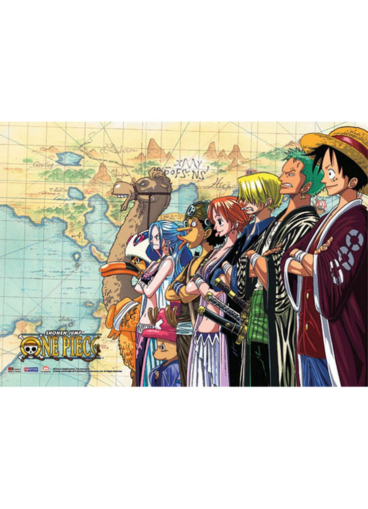One Piece - Straw Hats Crew Wall Scroll - Great Eastern Entertainment