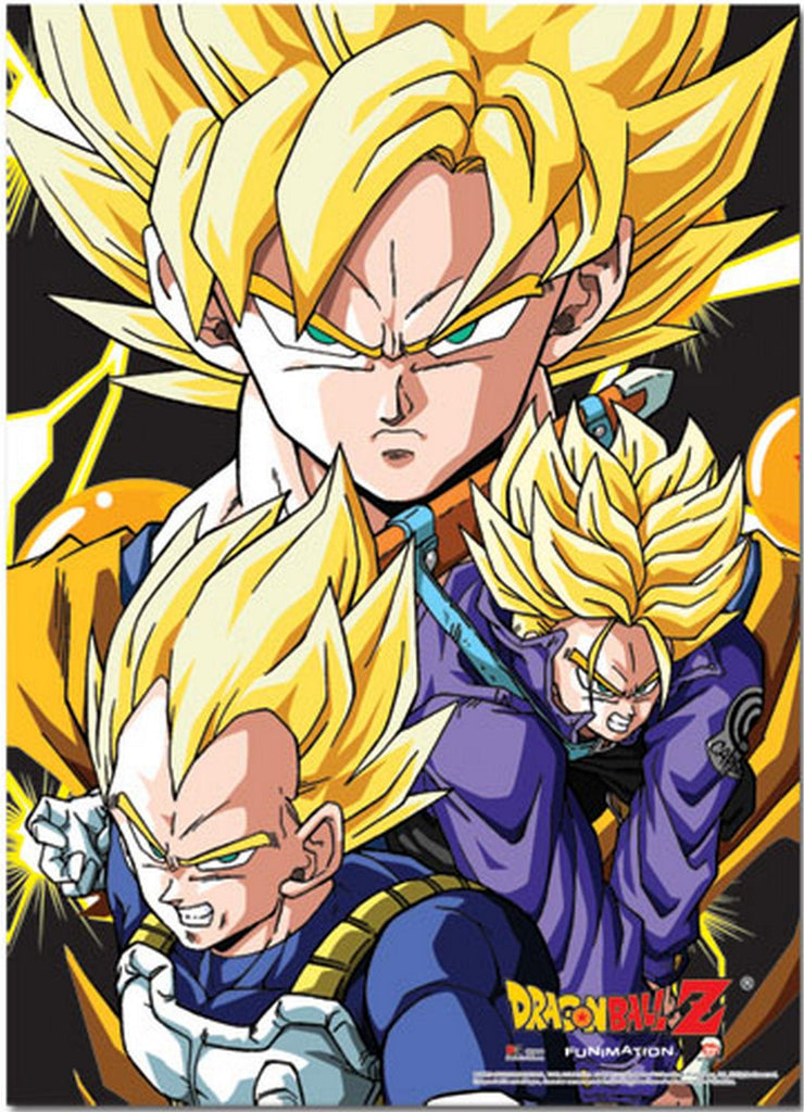 Dragon Ball Z - Crew Wall Scroll - Great Eastern Entertainment