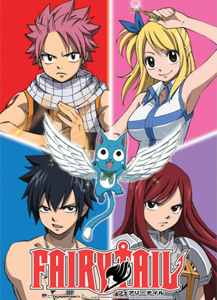 Fairy Tail - Group Wall Scroll - Great Eastern Entertainment