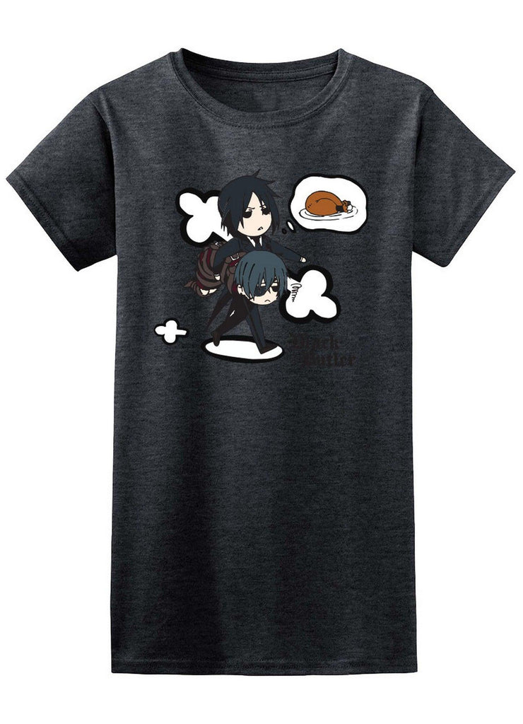 Black Butler - Sebastian Michaelis & Ciel Phantomhive Dinner Jr. T-Shirt