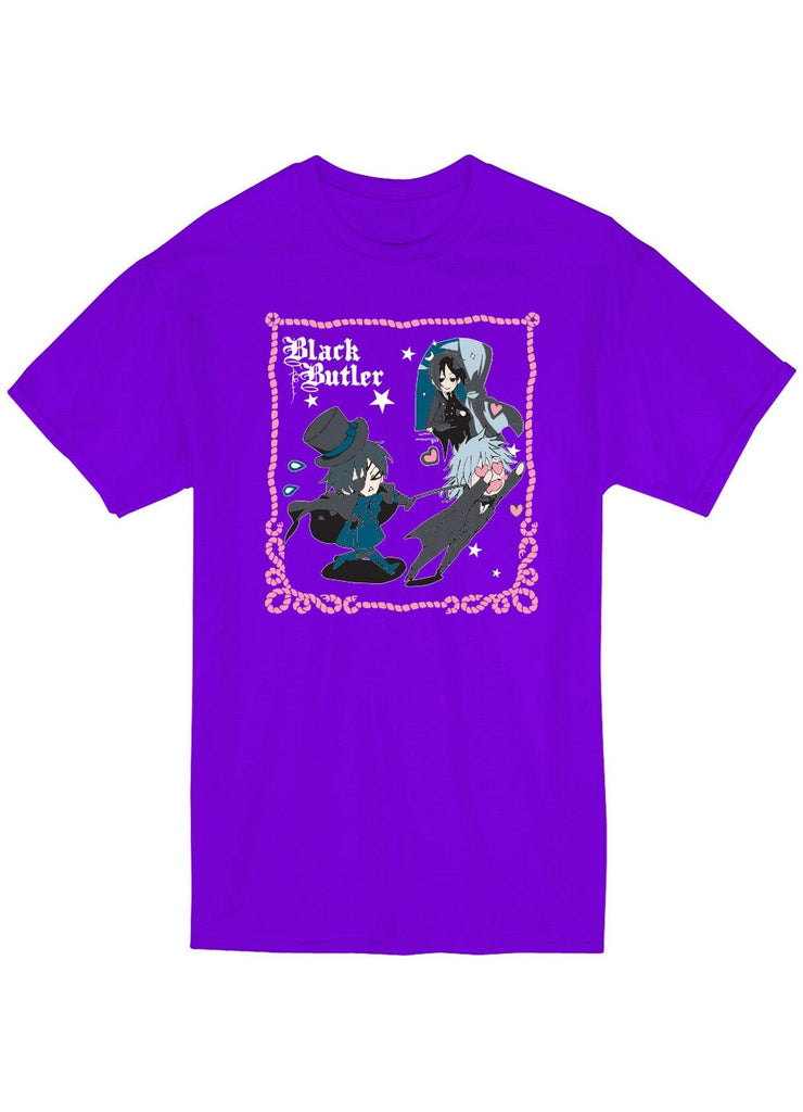 Black Butler - Sebastian Michaelis, Ciel Phantomhive & Pluto T-Shirt